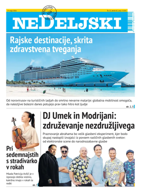 Cover of Nedeljski Dnevnik