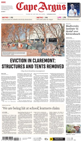 Cover of Cape Argus (PM Edition)