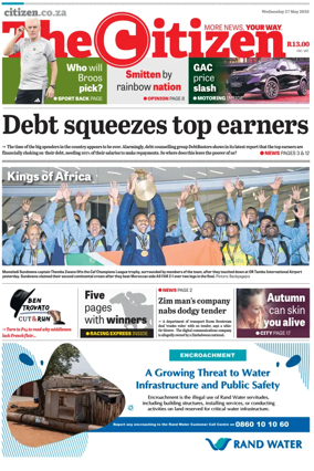 Cover of The Citizen (Gauteng)