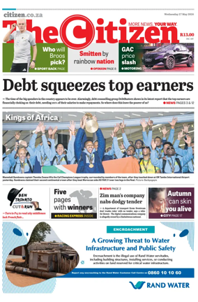 Cover of The Citizen (KZN)