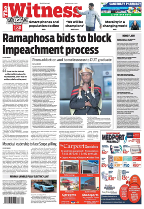 Cover of The Witness (South Africa)