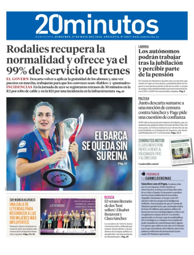 Cover of 20 Minutos Barcelona