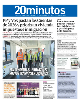 Cover of 20 Minutos Valencia