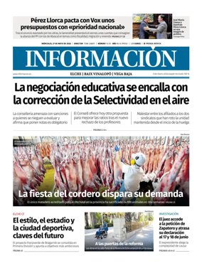 Cover of Diario Informacion (Elche y Vega Baja)