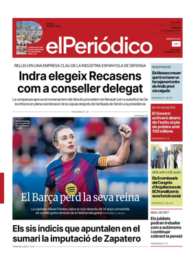 Cover of El Periodico - Catala