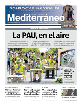 Cover of El Periodico Mediterraneo