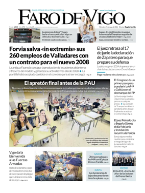 Cover of Faro de Vigo
