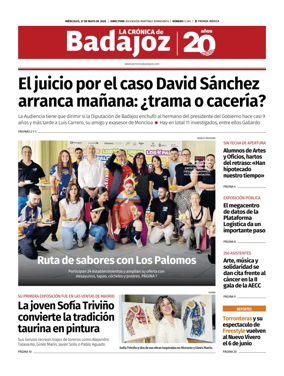 Cover of La Cronica de Badajoz BE