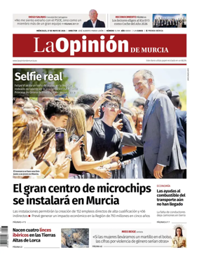 Cover of La Opinion de Murcia