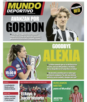 Cover of Mundo Deportivo (Barcelona)