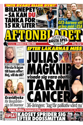 Cover of Aftonbladet