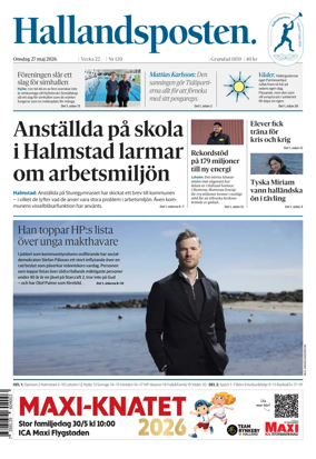 Cover of Hallandsposten