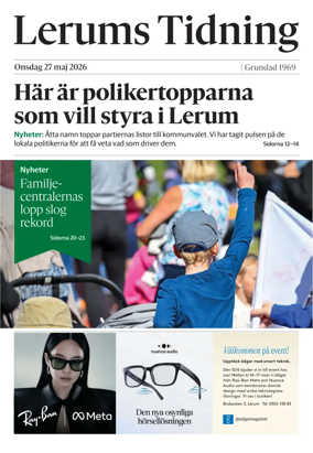 Cover of Lerums Tidning