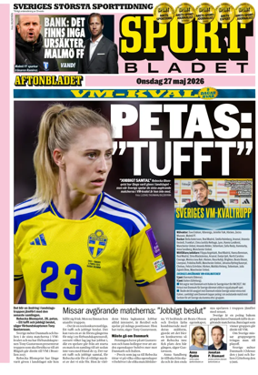 Cover of Sportbladet