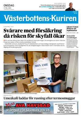 Cover of Vasterbottens-Kuriren
