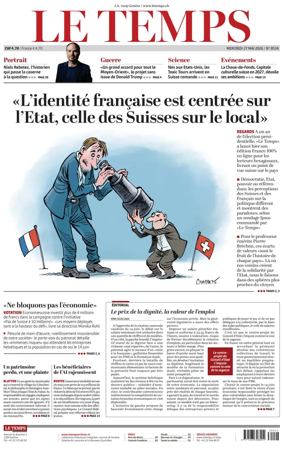 Cover of Le Temps