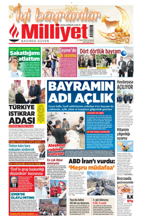 Cover of Milliyet