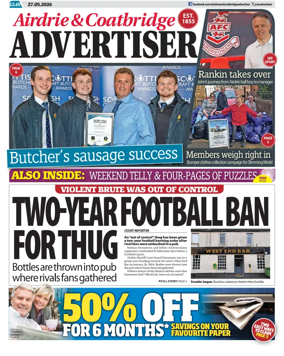 Cover of Airdrie & Coatbridge Advertiser