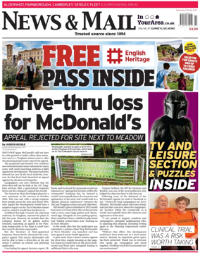 Cover of Aldershot News & Mail