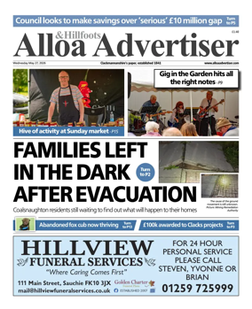 Cover of Alloa Advertiser