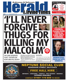 Cover of Ardrossan & Saltcoats Herald