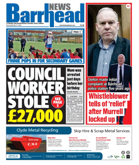 Cover of Barrhead News