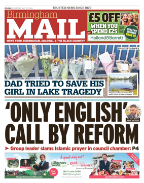 Cover of Birmingham Mail