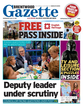 Cover of Brentwood Gazette