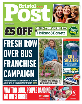 Cover of Bristol Post