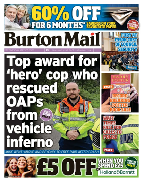 Cover of Burton Mail