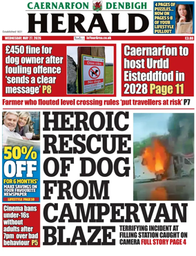 Cover of Caernarfon Herald