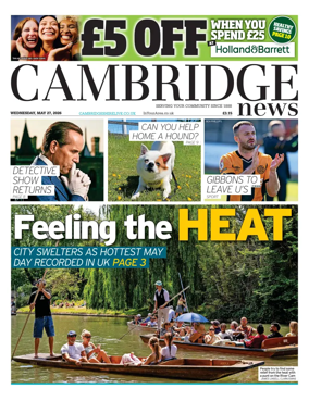 Cover of Cambridge News