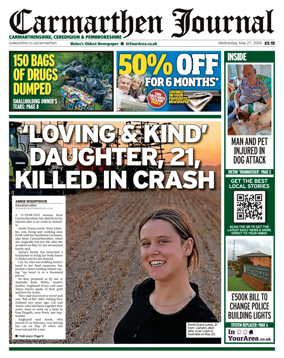 Cover of Carmarthen Journal
