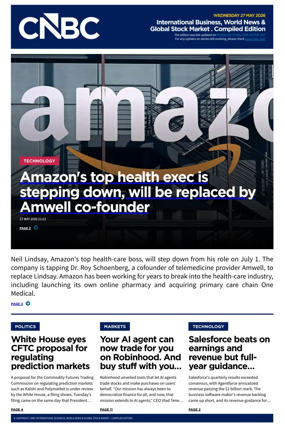 Cover of CNBC