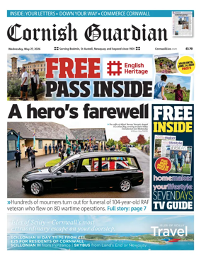 Cover of Cornish Guardian (Newquay & the North Coast)