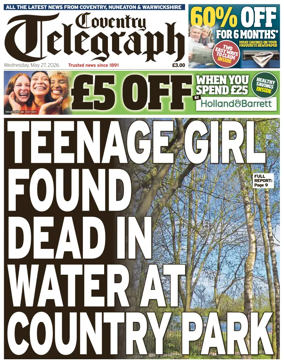 Cover of Coventry Telegraph