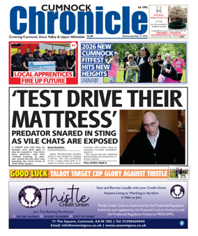 Cover of Cumnock Chronicle