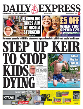 Cover of Daily Express