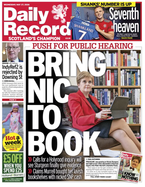 Cover of Daily Record