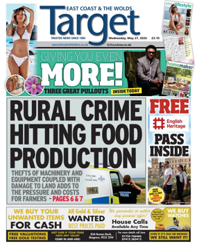 Cover of East Coast & The Wolds Target