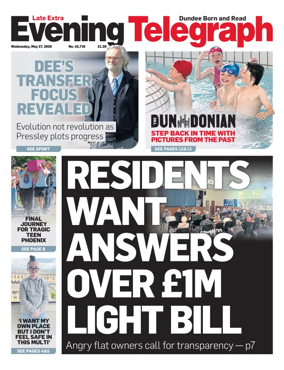 Cover of Evening Telegraph (First Edition)