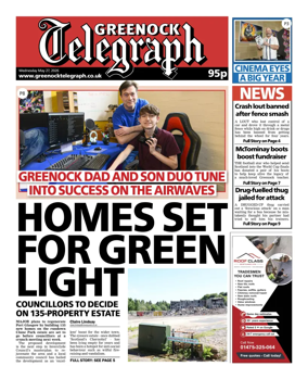 Cover of Greenock Telegraph
