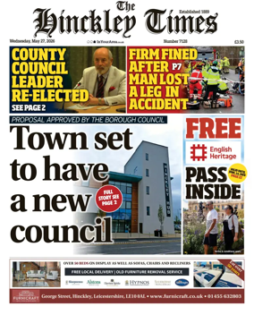 Cover of Hinckley Times
