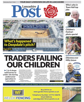 Cover of Lancashire Evening Post