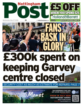 Cover of Nottingham Post