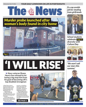 Cover of Portsmouth News