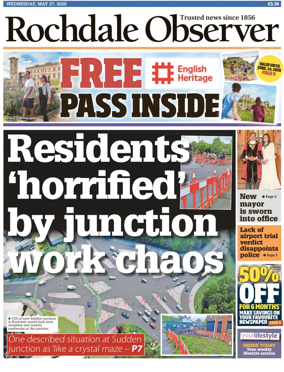 Cover of Rochdale Observer
