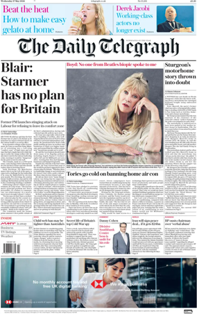 Cover of The Daily Telegraph