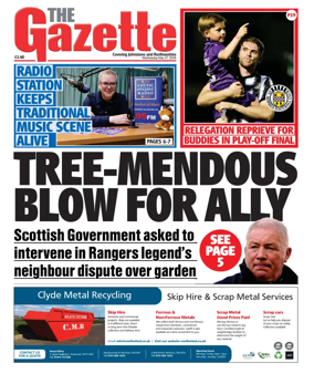 Cover of The Gazette (Scotland)