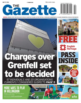 Cover of Uxbridge Gazette